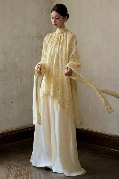 Romantic Flowing Loose Top