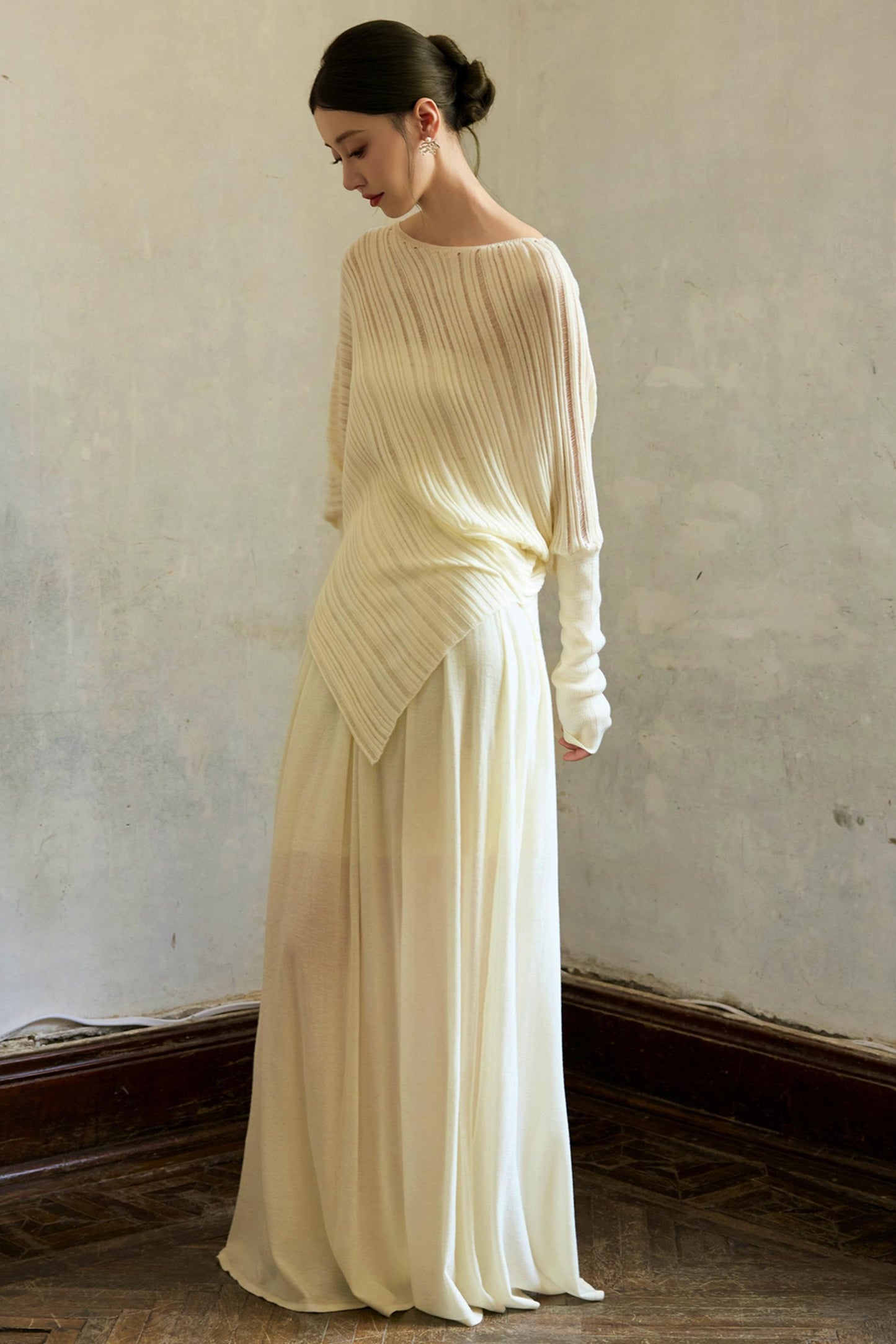 Sheep Wool Knitted Skirt