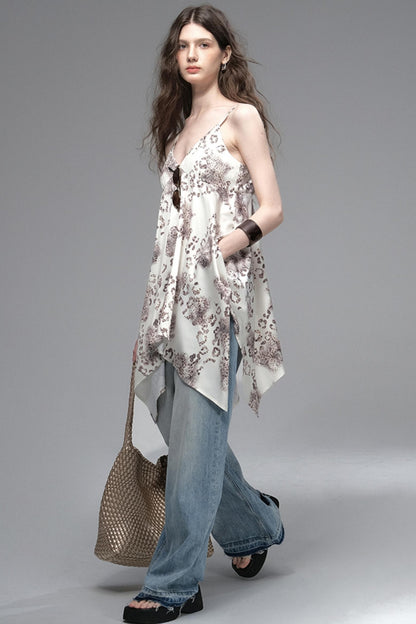 Bronze Leopard Skirt Camisole