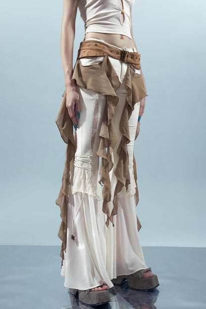 Ruffled Patchwork Curtains