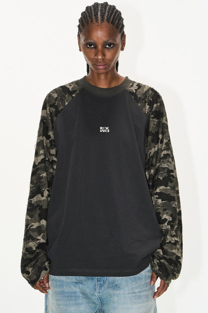 Gray Embroidered T-Shirt