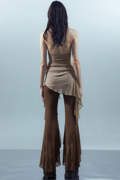 Dreamy Ruffled Mesh Tank