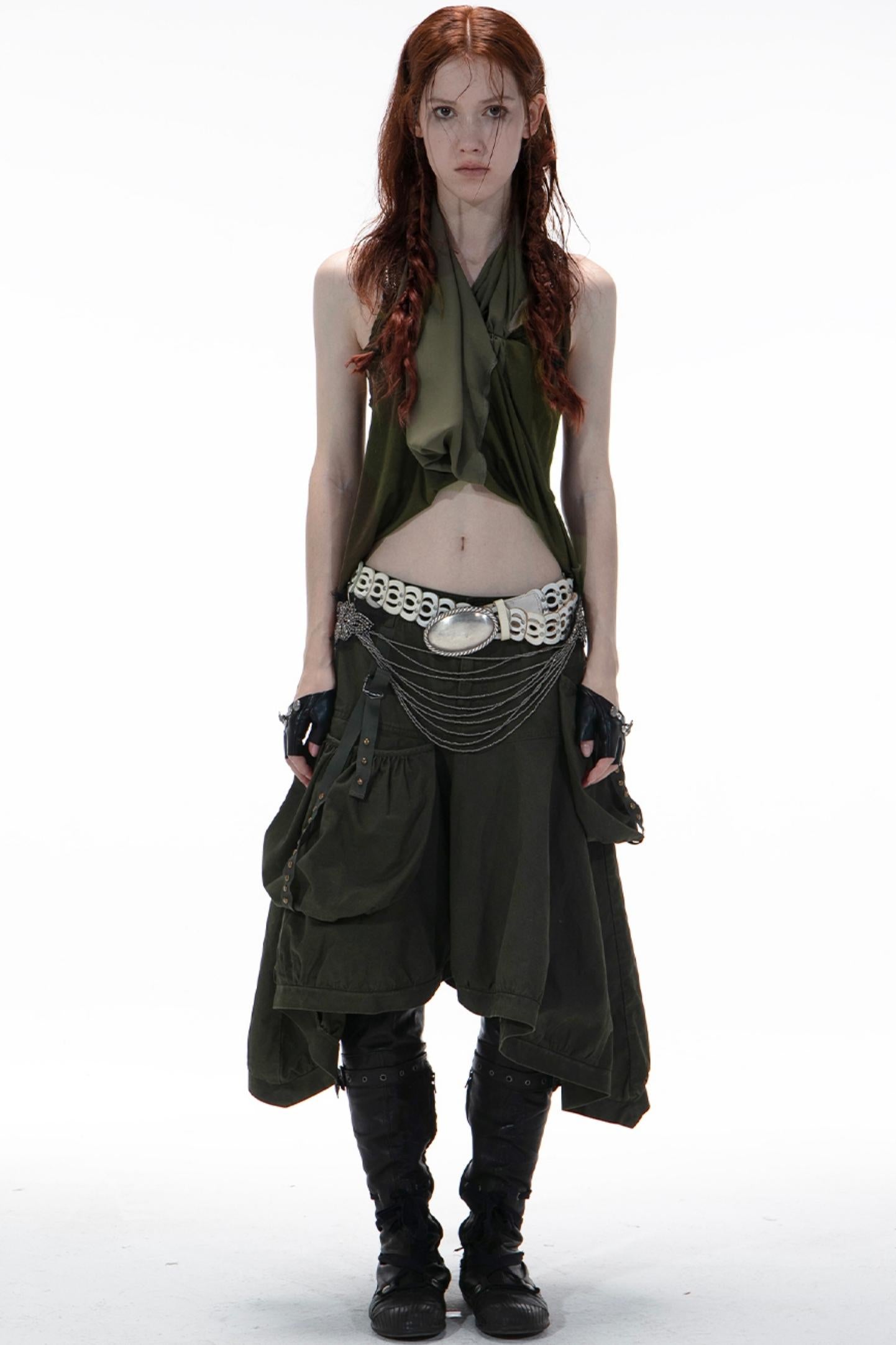 Vintage Utility Skirt