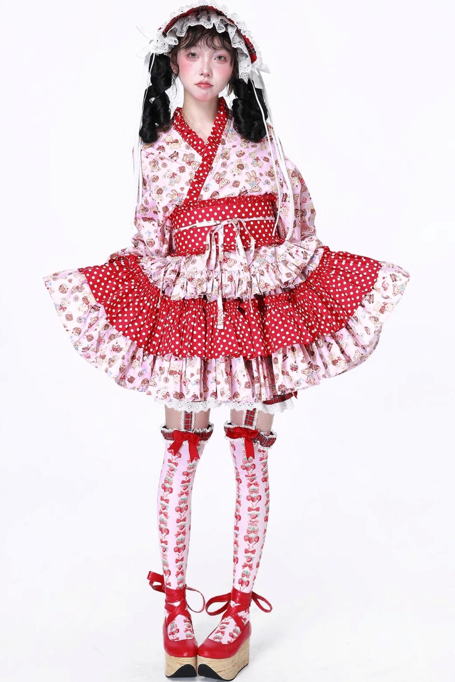 Childlike Lolita Kimono Skirt
