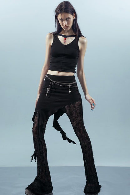 Collision Lace Pants