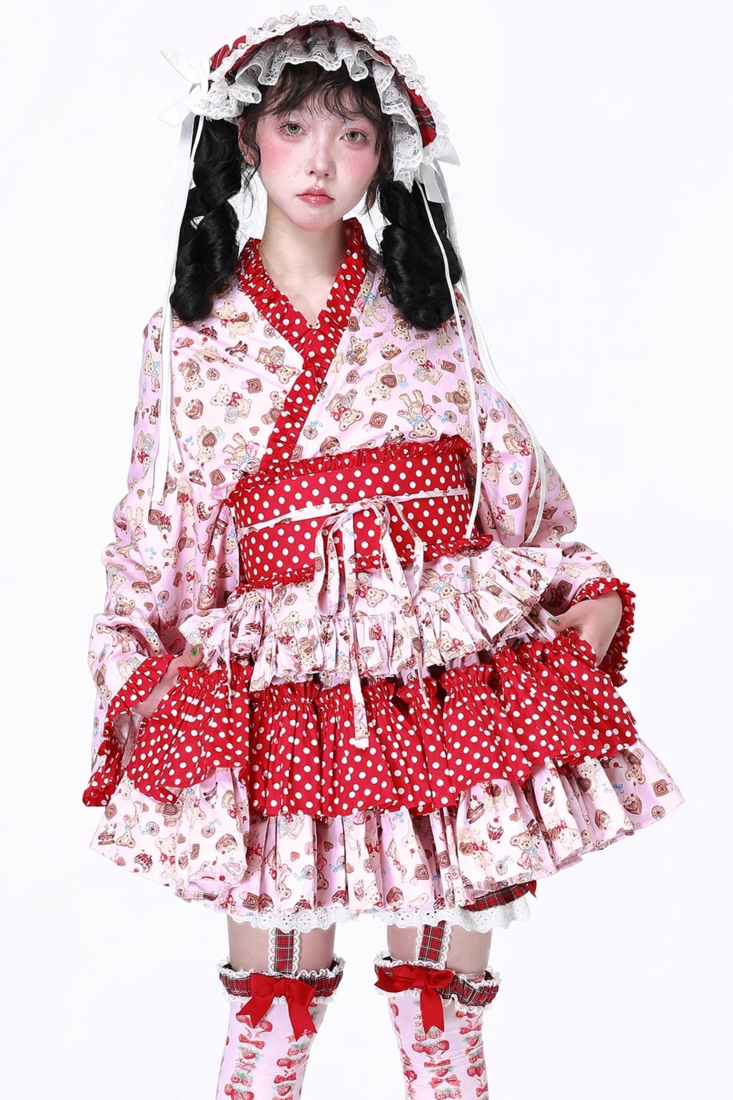 Childlike Lolita Kimono Skirt