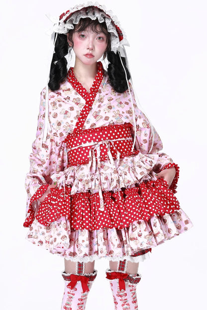 Childlike Lolita Kimono Skirt