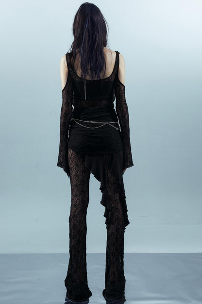 Collision Lace Pants