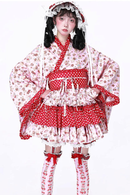 Childlike Lolita Kimono Skirt