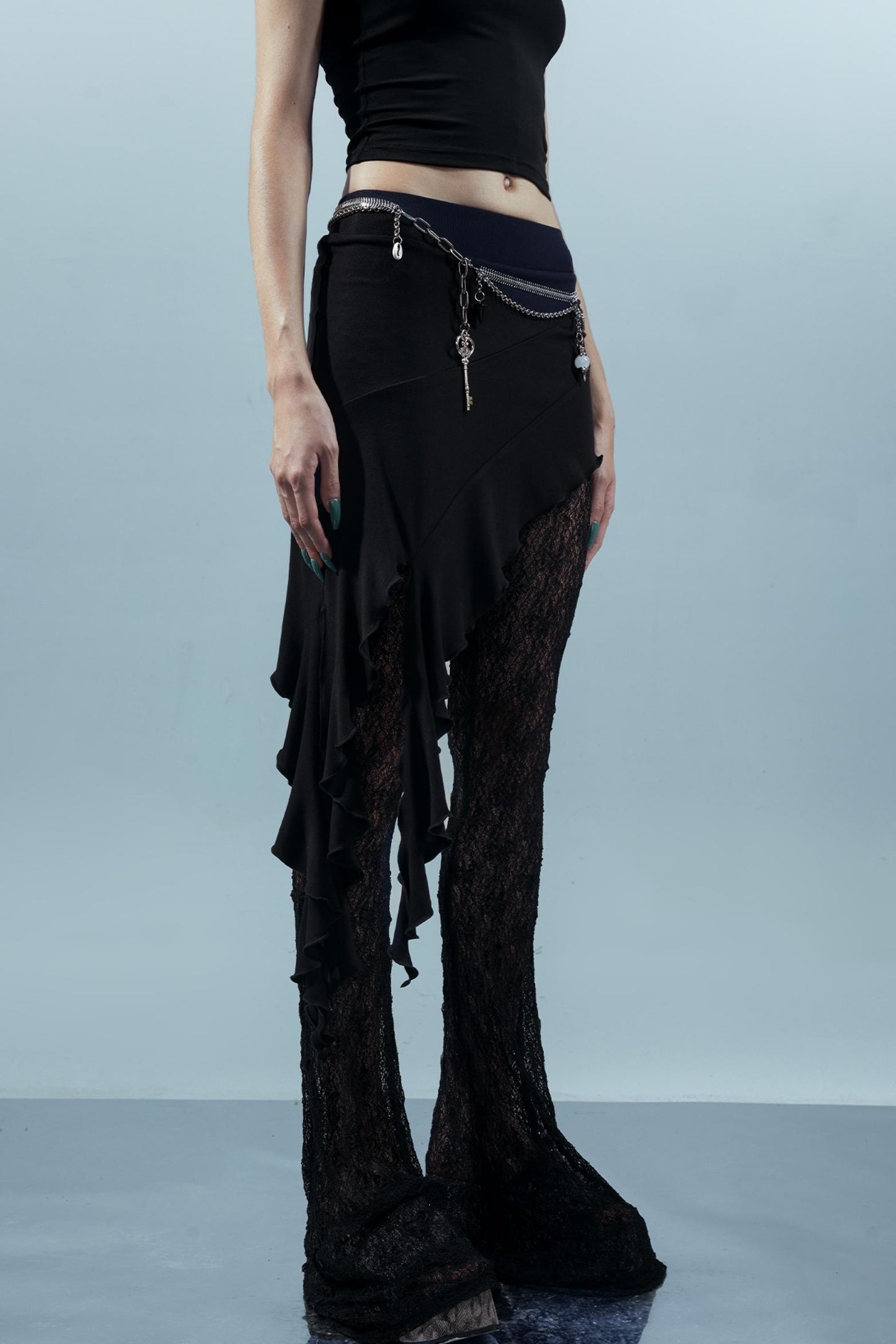 Collision Lace Pants
