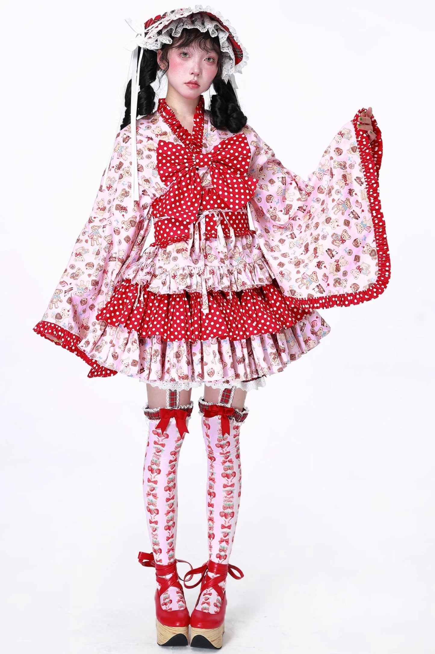 Childlike Lolita Kimono Skirt