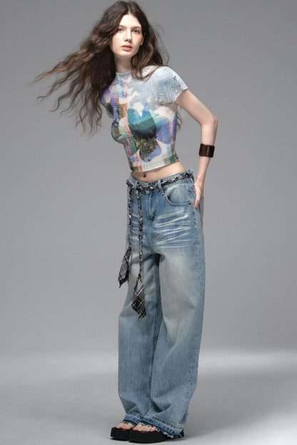 Nomad Stars Pleated T-Shirt