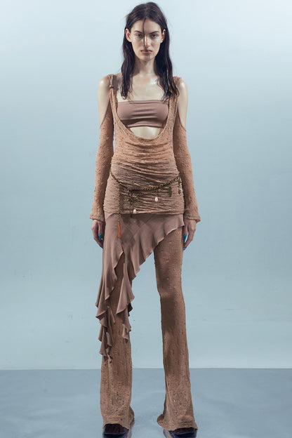 Collision Lace Pants