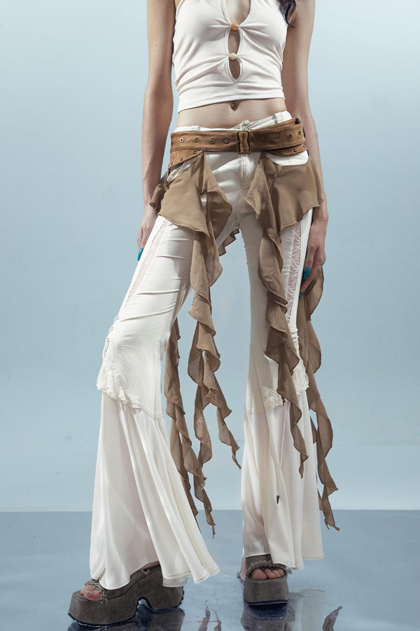 Ruffled Patchwork Curtains