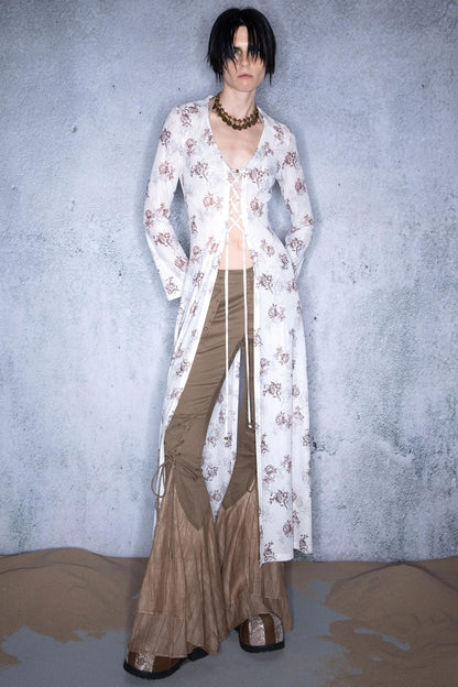 Stretch Long Cardigan