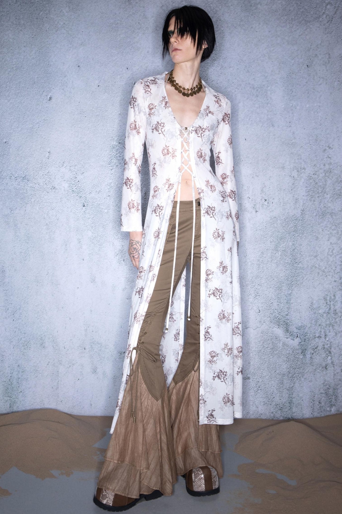 Stretch Long Cardigan