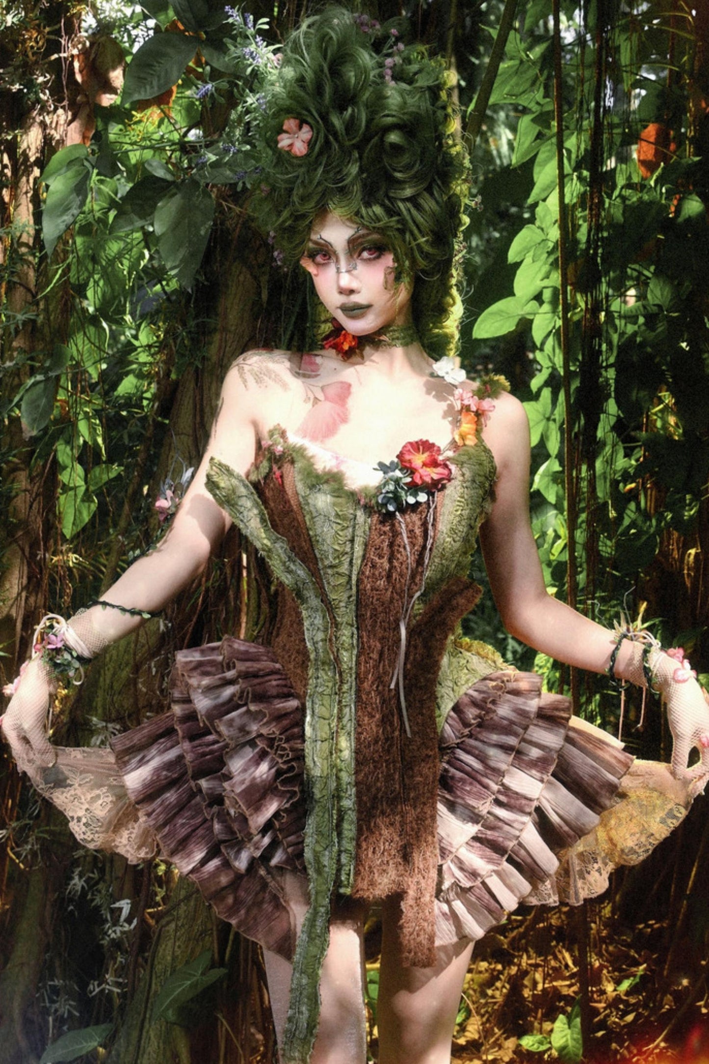 Forest Spirit Corset Dress