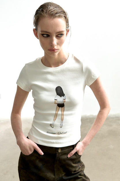 Evil Vibes Slim Fit Tee