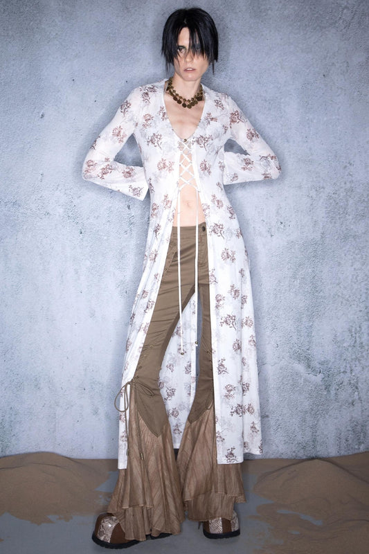 Stretch Long Cardigan