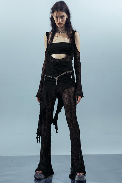 Collision Lace Pants