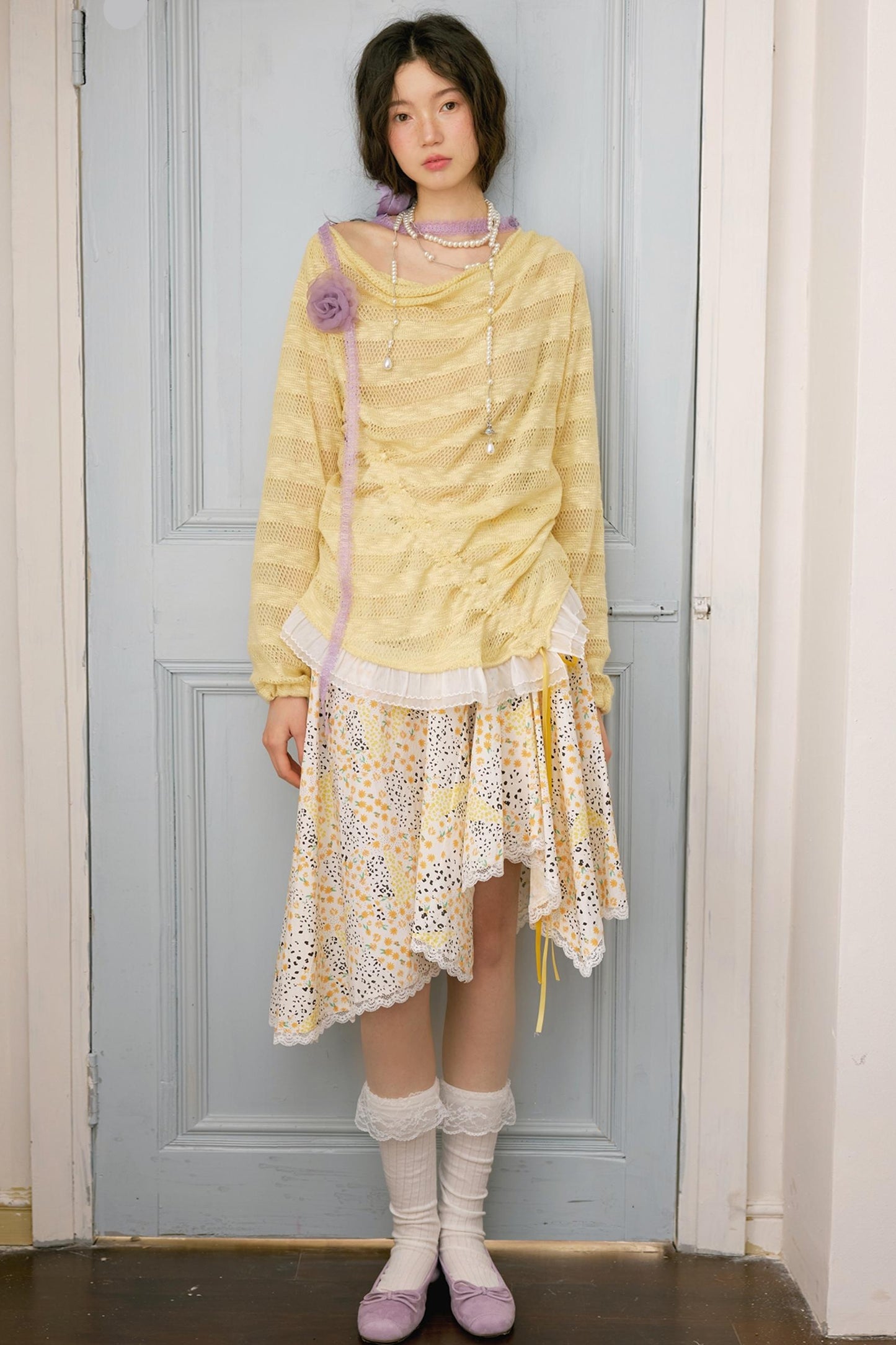 Yellow Bloom Skirt