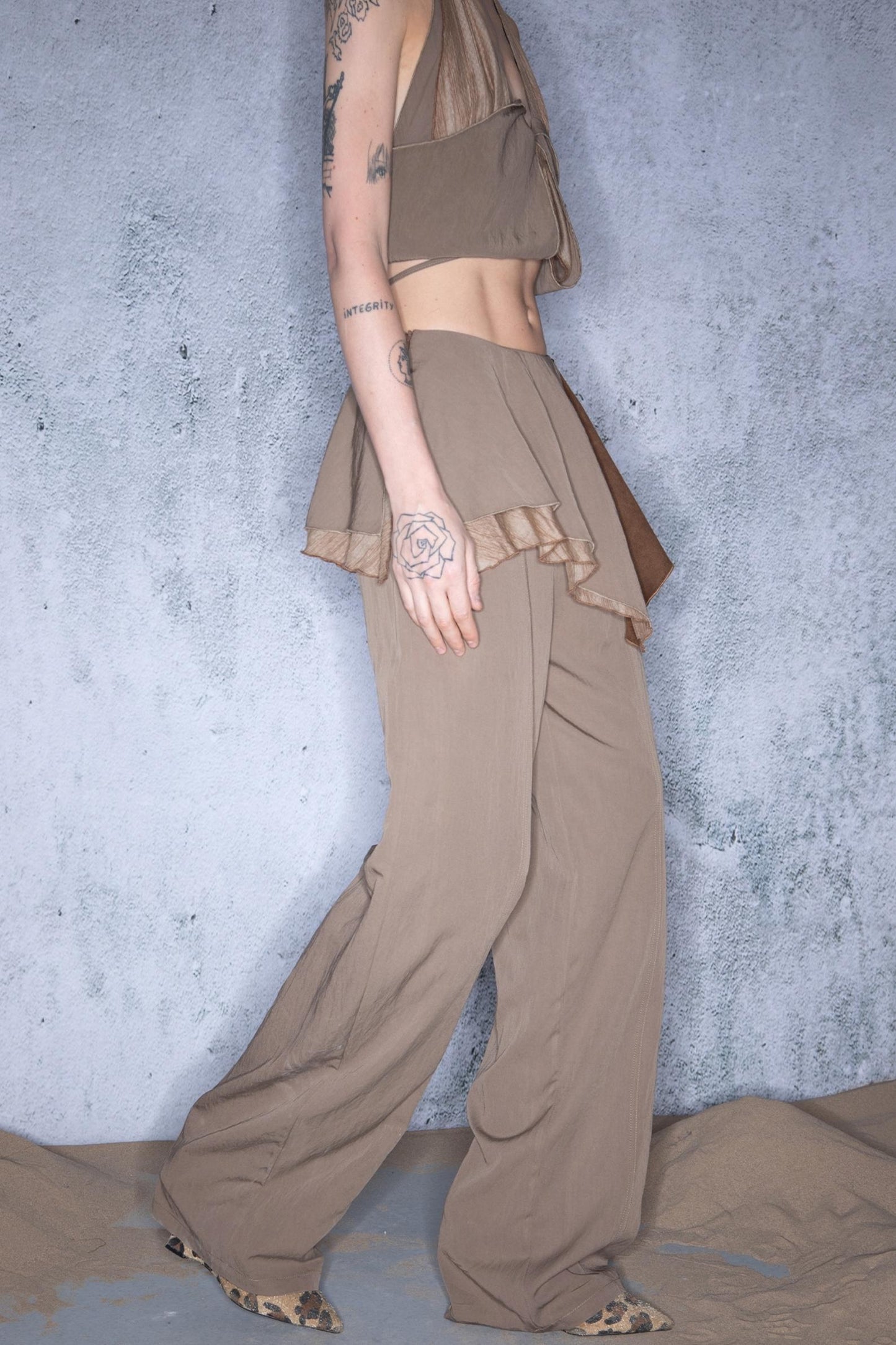 Comfort Wide-Leg Pants