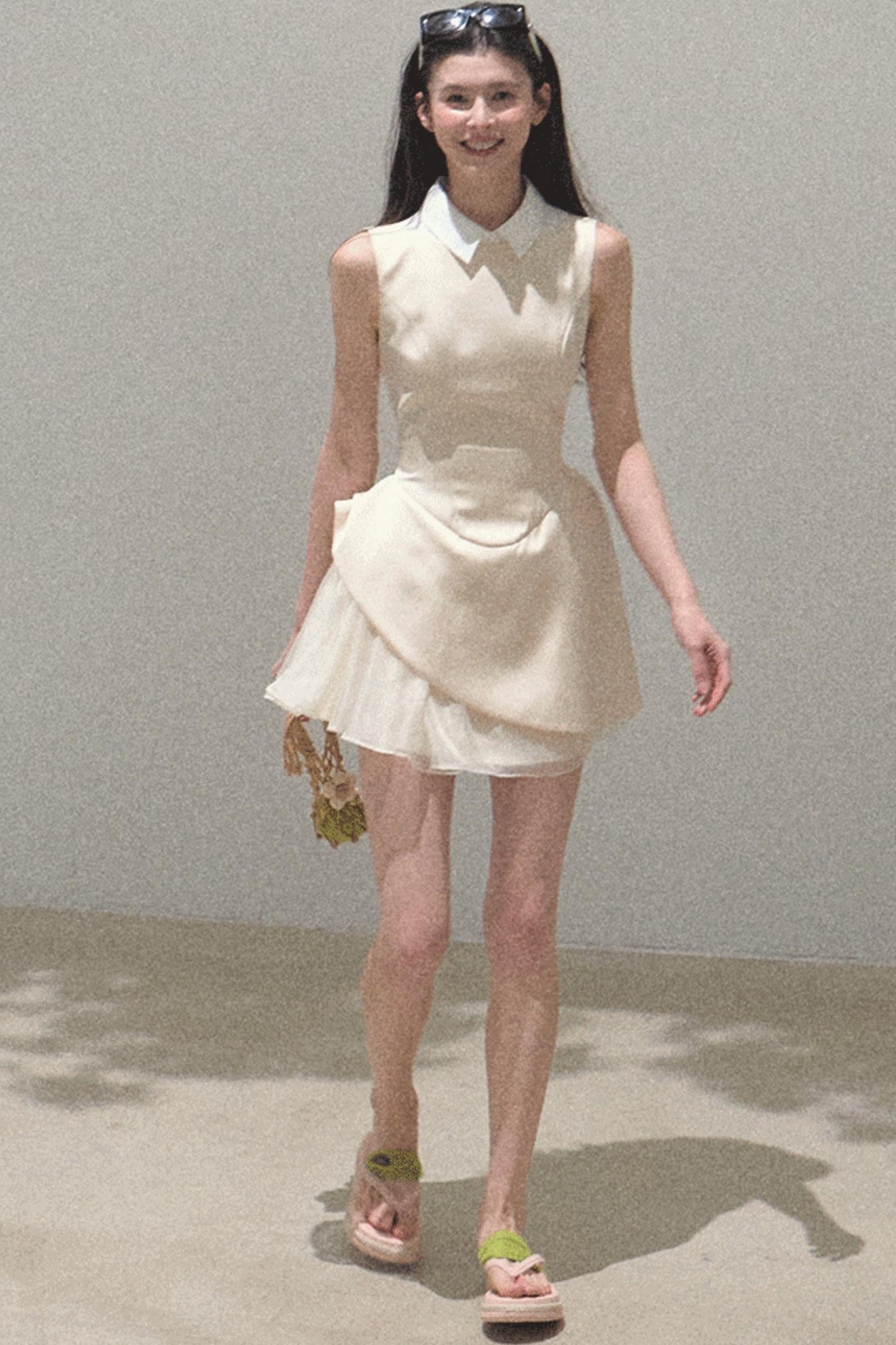 Stunning Choker-Style Saree Dress