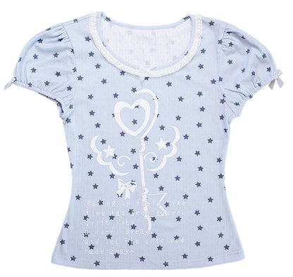 Blue Slim Magic T-Shirt