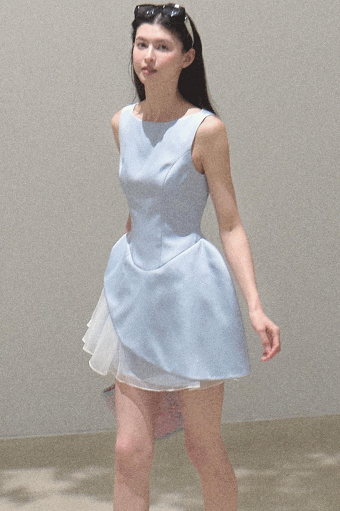 Stunning Choker-Style Saree Dress