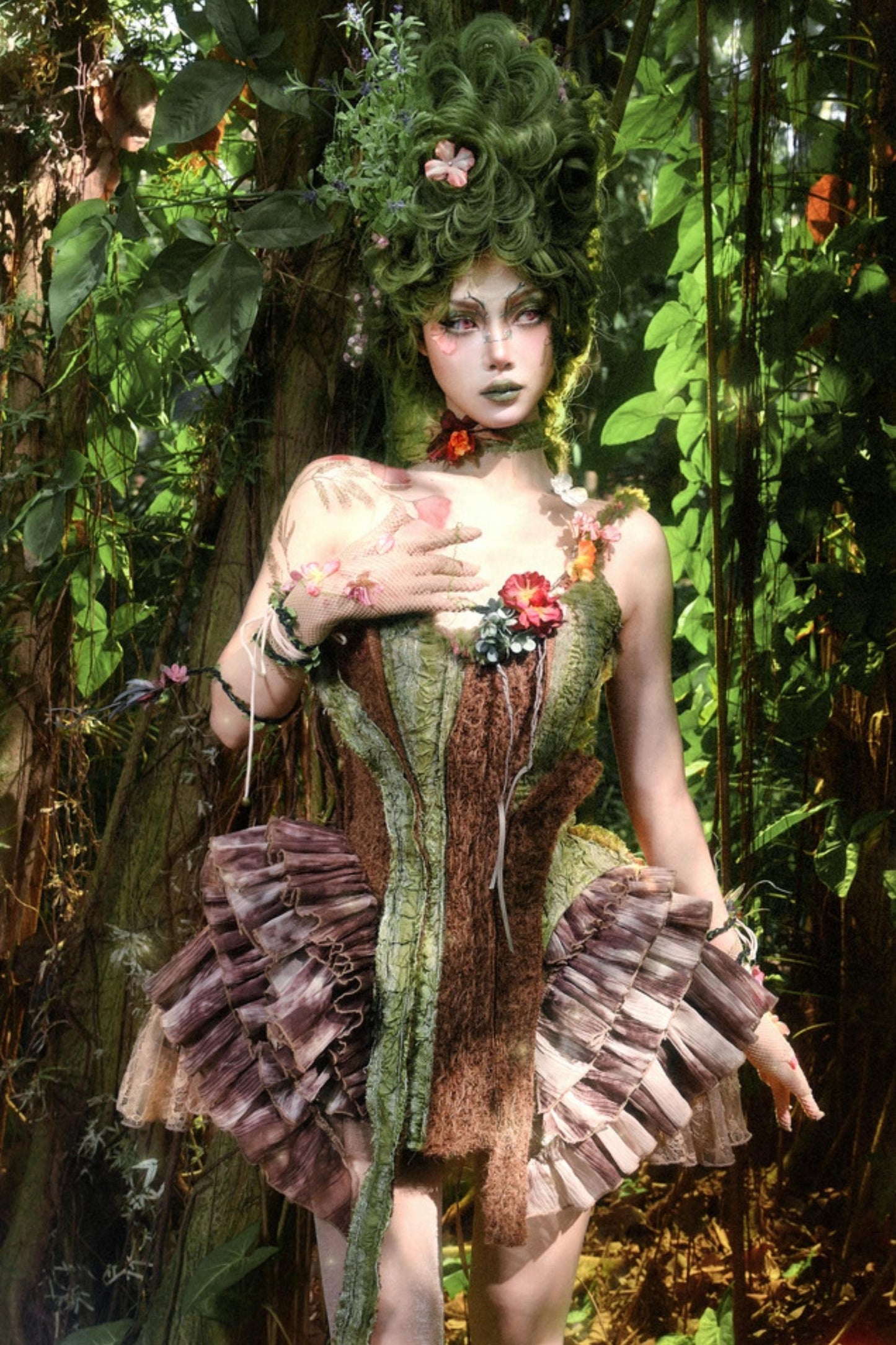 Forest Spirit Corset Dress