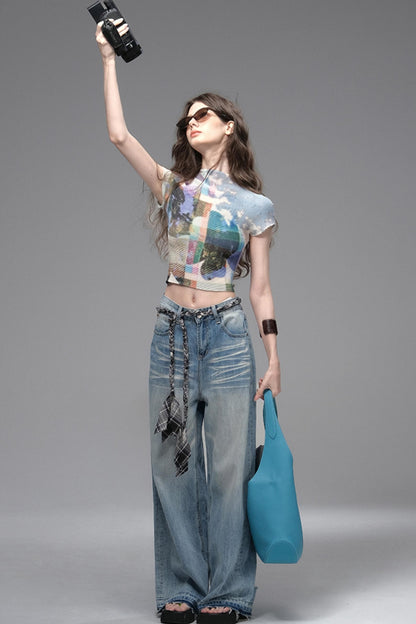 Nomad Stars Pleated T-Shirt