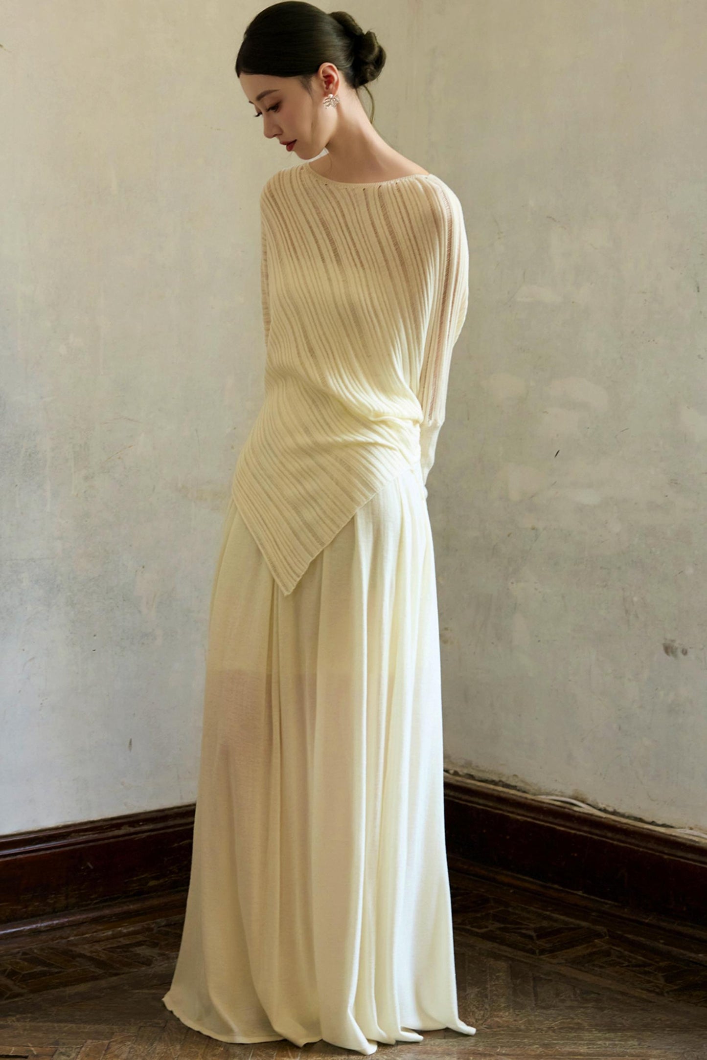 Lazy Sheep Wool Bat Sleeve Sweater