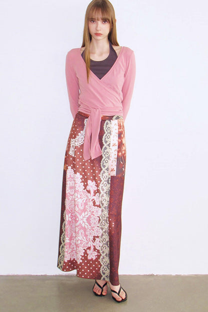 Iris Moonlight Strick-Neckholder-Top-Set