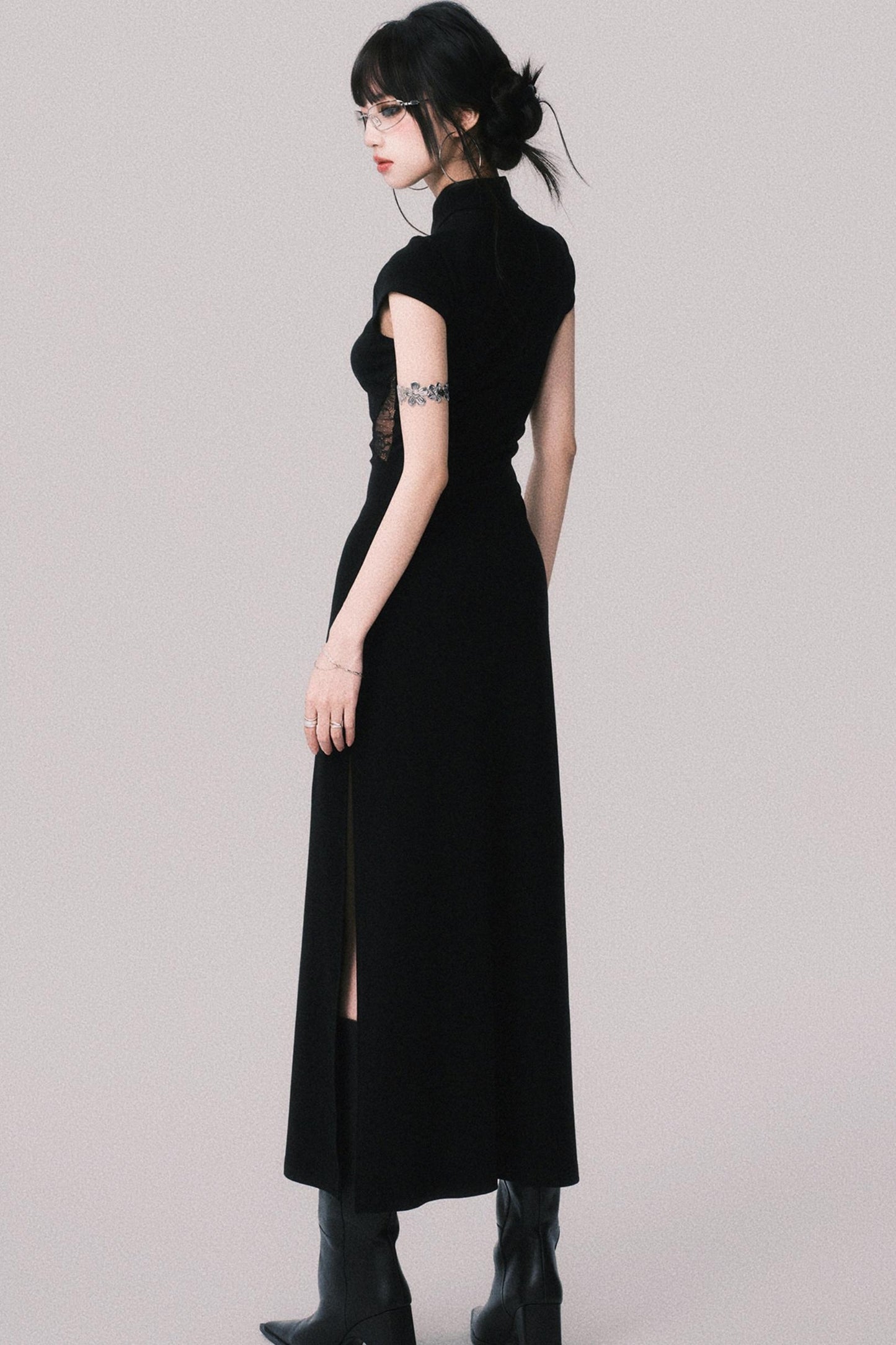 Retro Mermaid Lace Dress