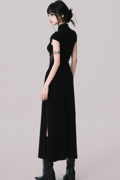 Retro Mermaid Lace Dress