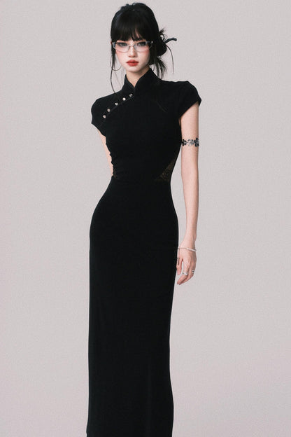 Retro Mermaid Lace Dress