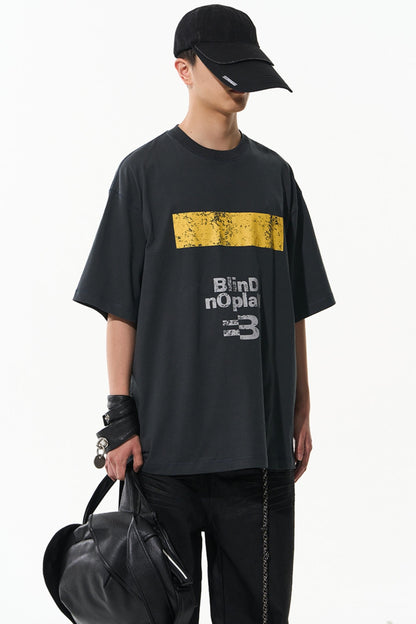 Mottled Clash T-Shirt