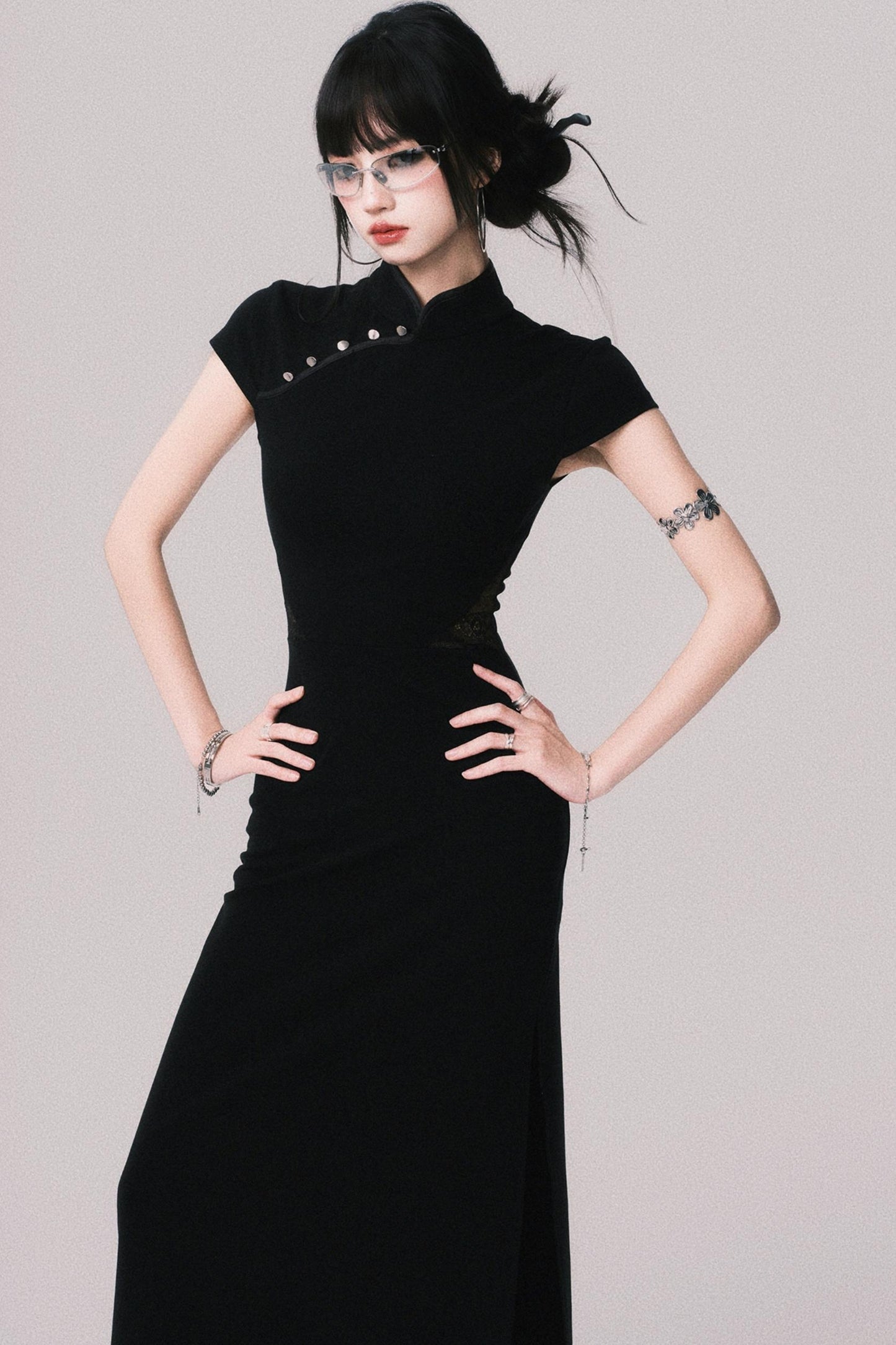 Retro Mermaid Lace Dress