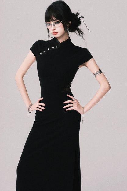 Retro Mermaid Lace Dress