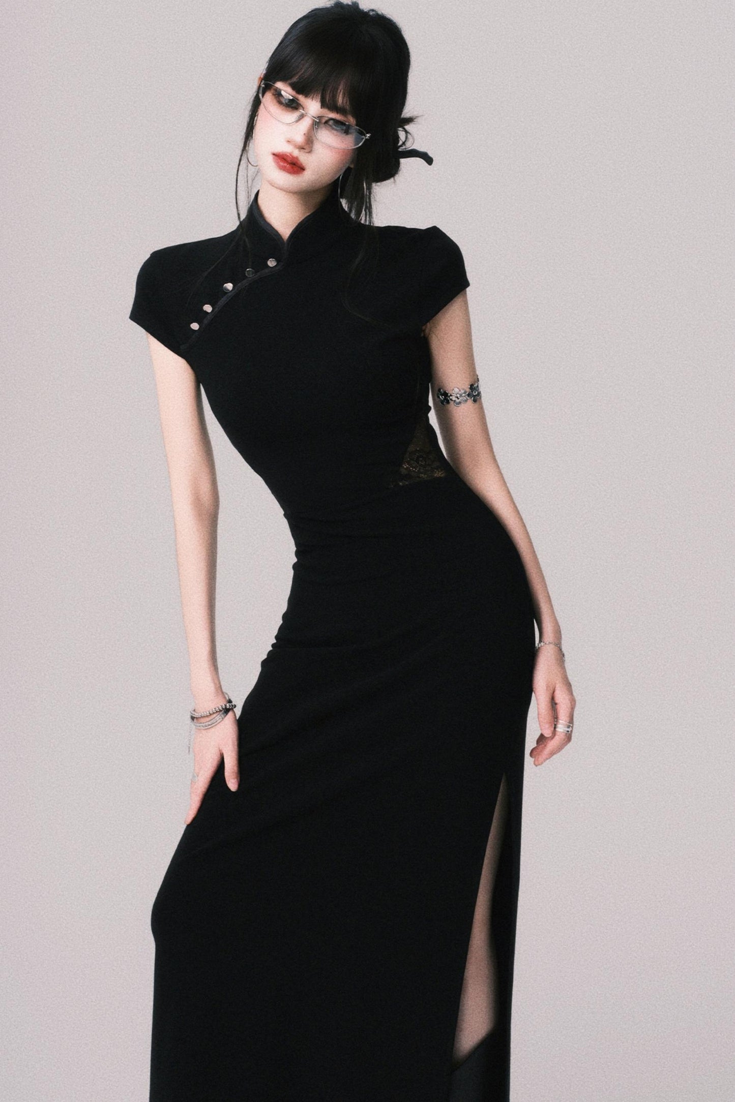 Retro Mermaid Lace Dress