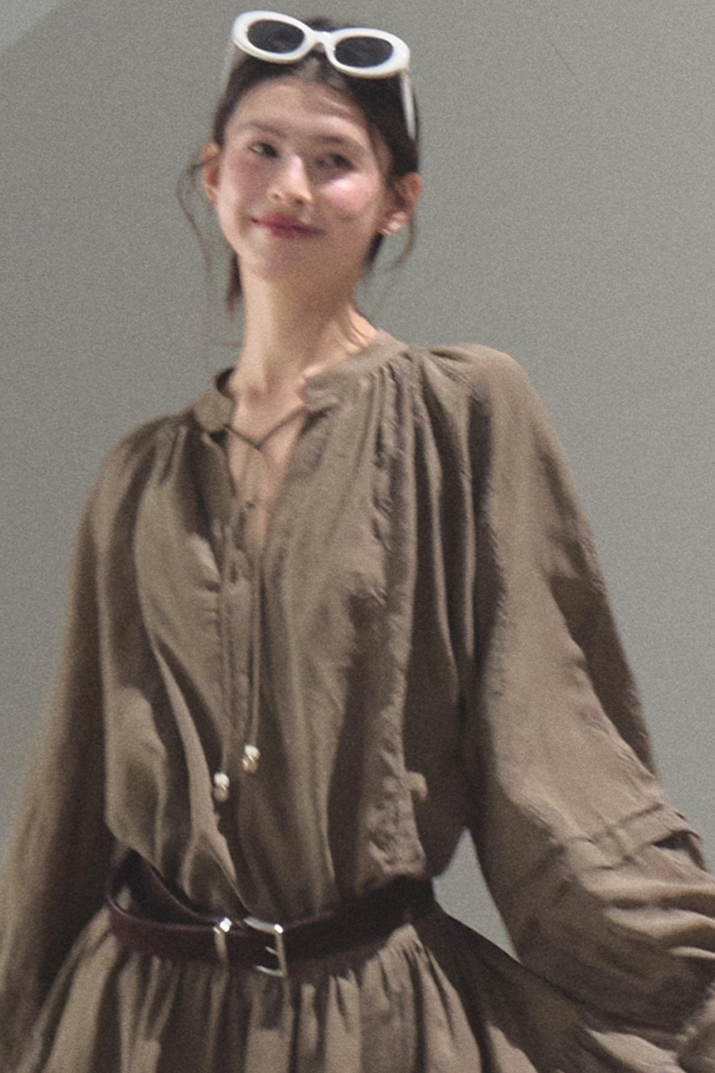 Bubble Sleeve Skirt Set-Up