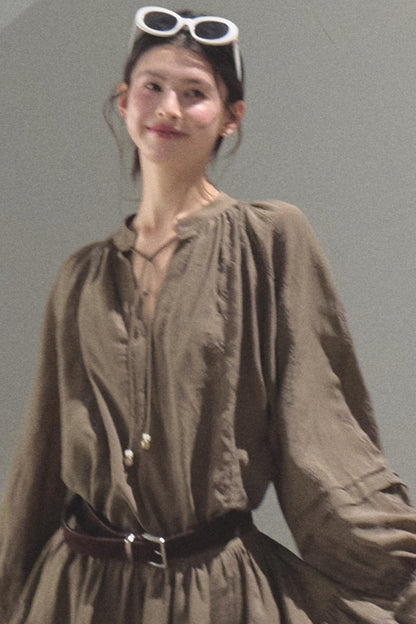 Bubble Sleeve Skirt Set-Up