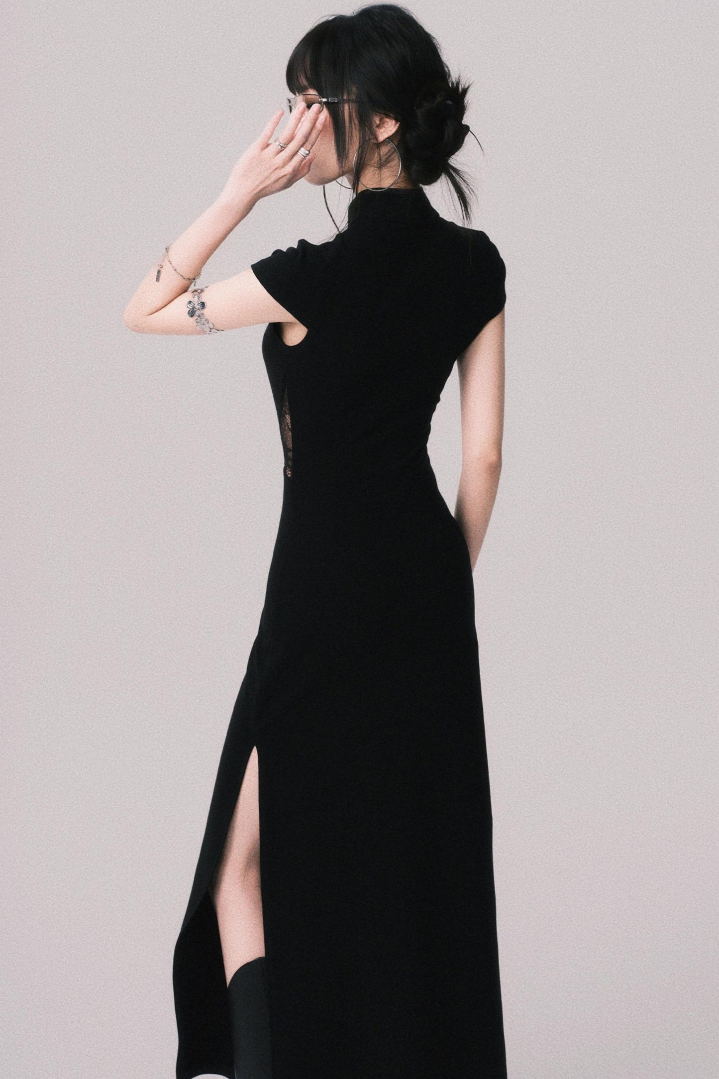 Retro Mermaid Lace Dress