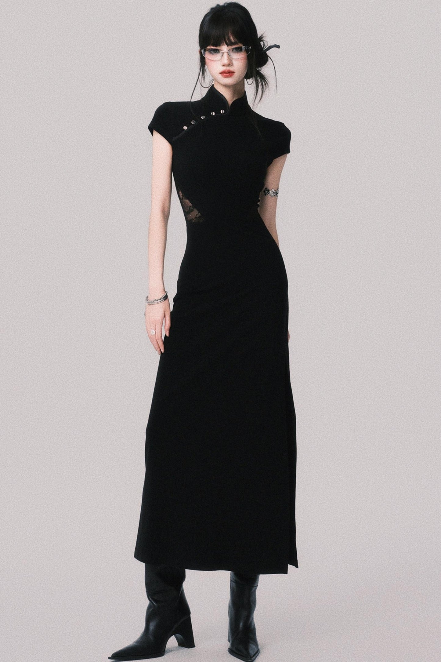 Retro Mermaid Lace Dress