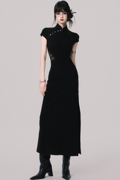 Retro Mermaid Lace Dress