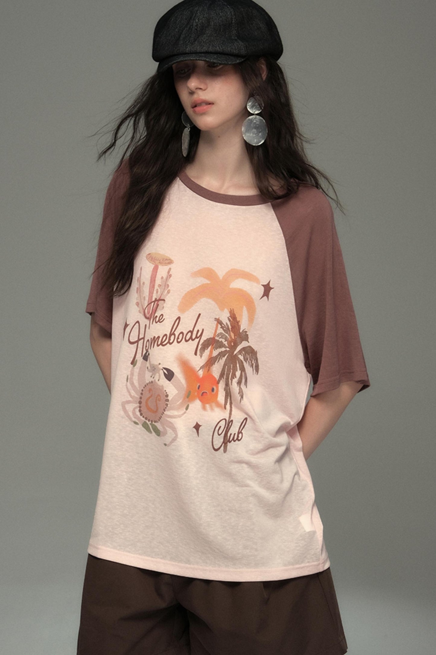 Cotton Island Raglan Sleeve T-shirt