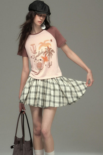 Cotton Island Raglan Sleeve T-shirt