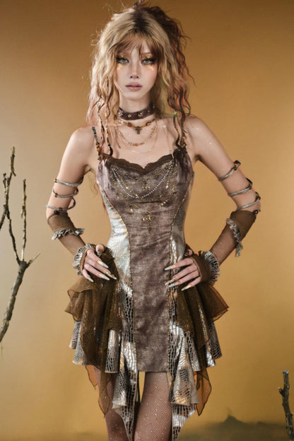 Gilded Snake Sleeve Set