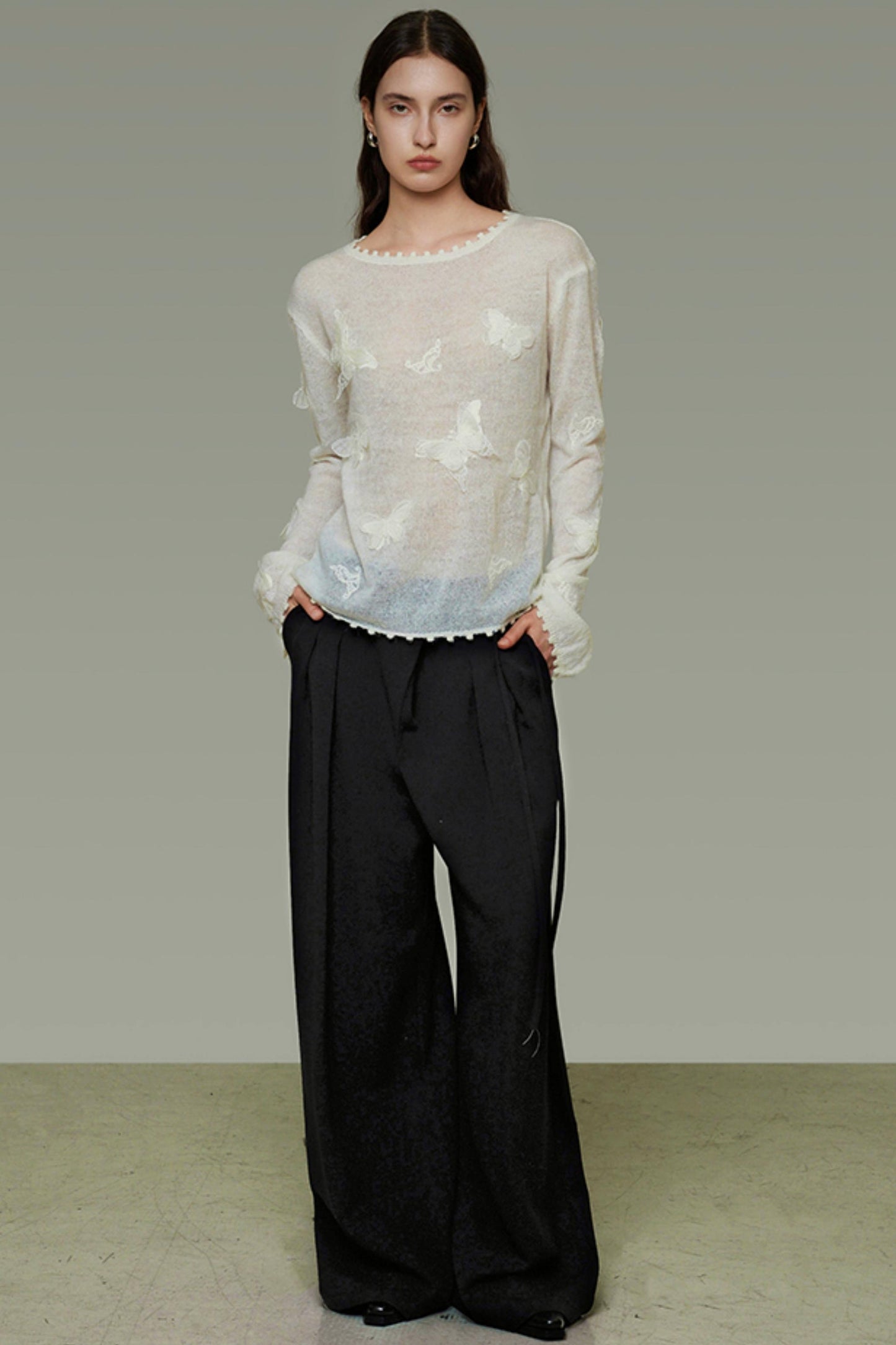 Butterfly Slim Sweater