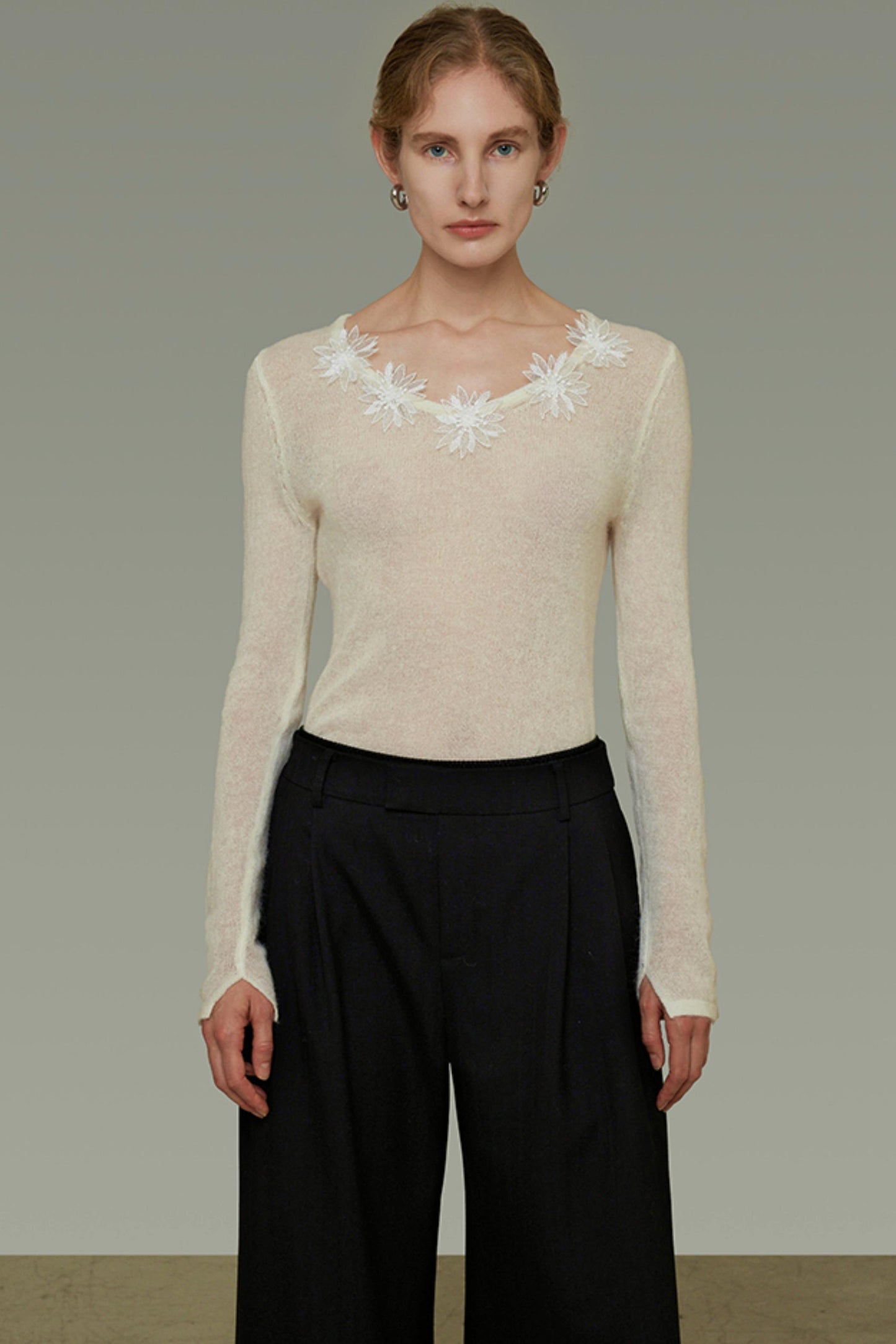 Temperament Knitted Sweater